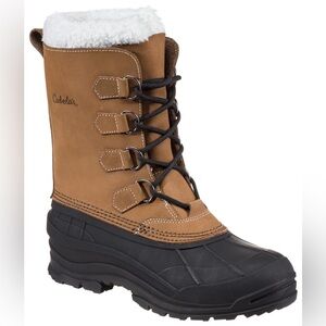 BRAND NEW Cabela's Nubuck Leather Snowpac Pac Boots - Waterproof Winter Snow